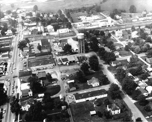 aerial view of Hilliard