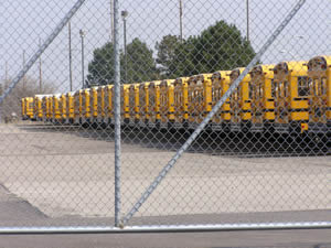 bus lot